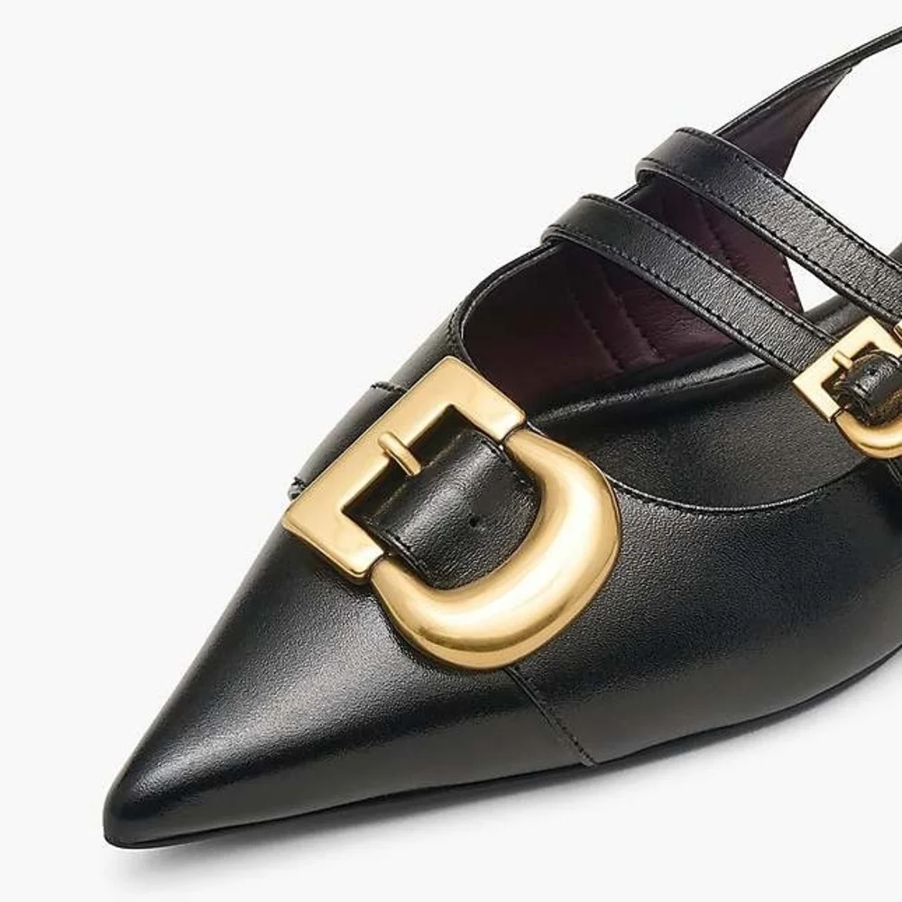 Marc Jacobs The Doll Shoe Slingback Flats 38 - Picture 6 of 10